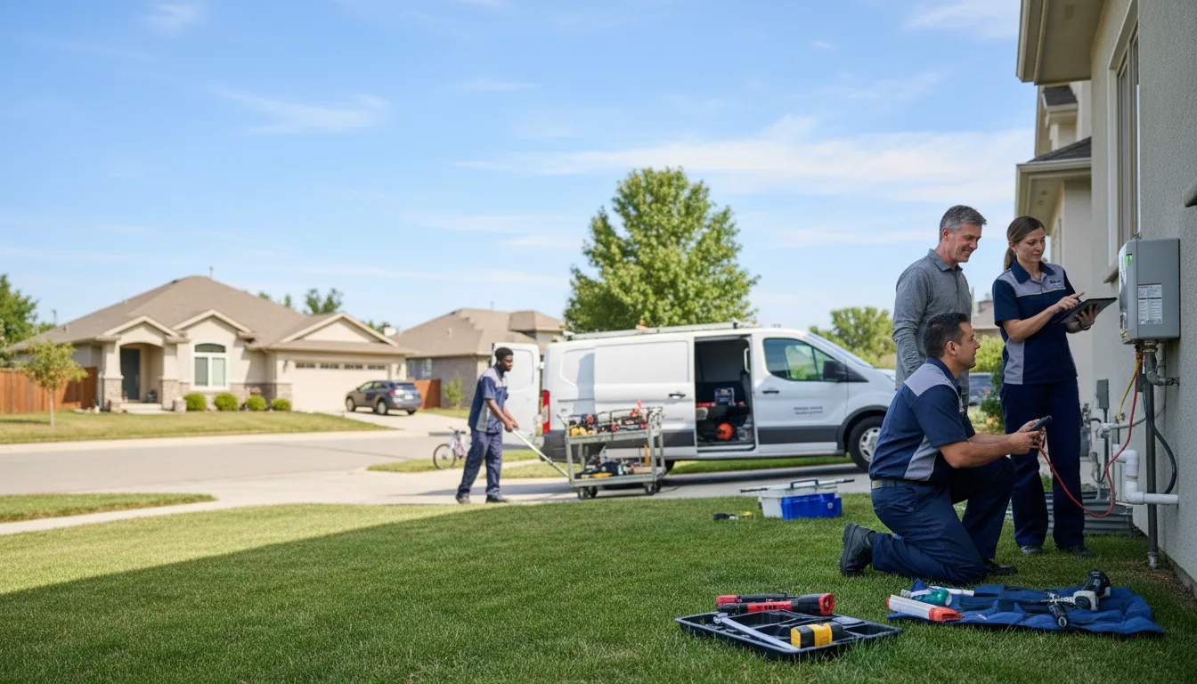 Tankless water heater service in Pittston, PA